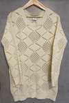 Vero Moda sweter ażurowy beżowy rozmiar M/38