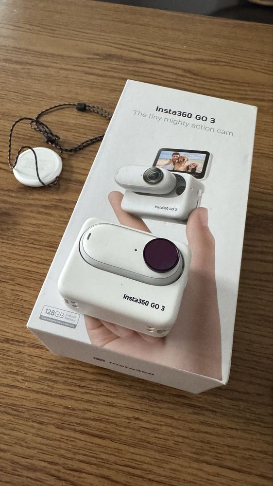 Insta 360 GO 3 128GB jak NOWA + gratisy!!