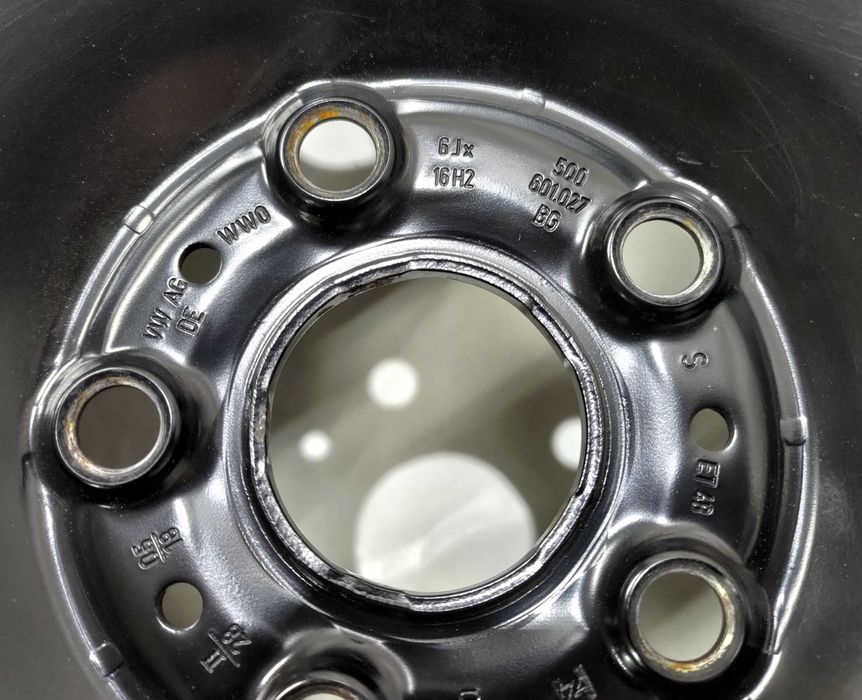 FELGI STALOWE 16 6 J 5X112 ET48 ORG.VW Seat Skoda 5Q0.601.027
