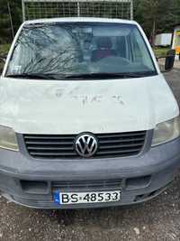 Volkswagen Transporter T5 furgon blaszak 2004, 3 osobowy