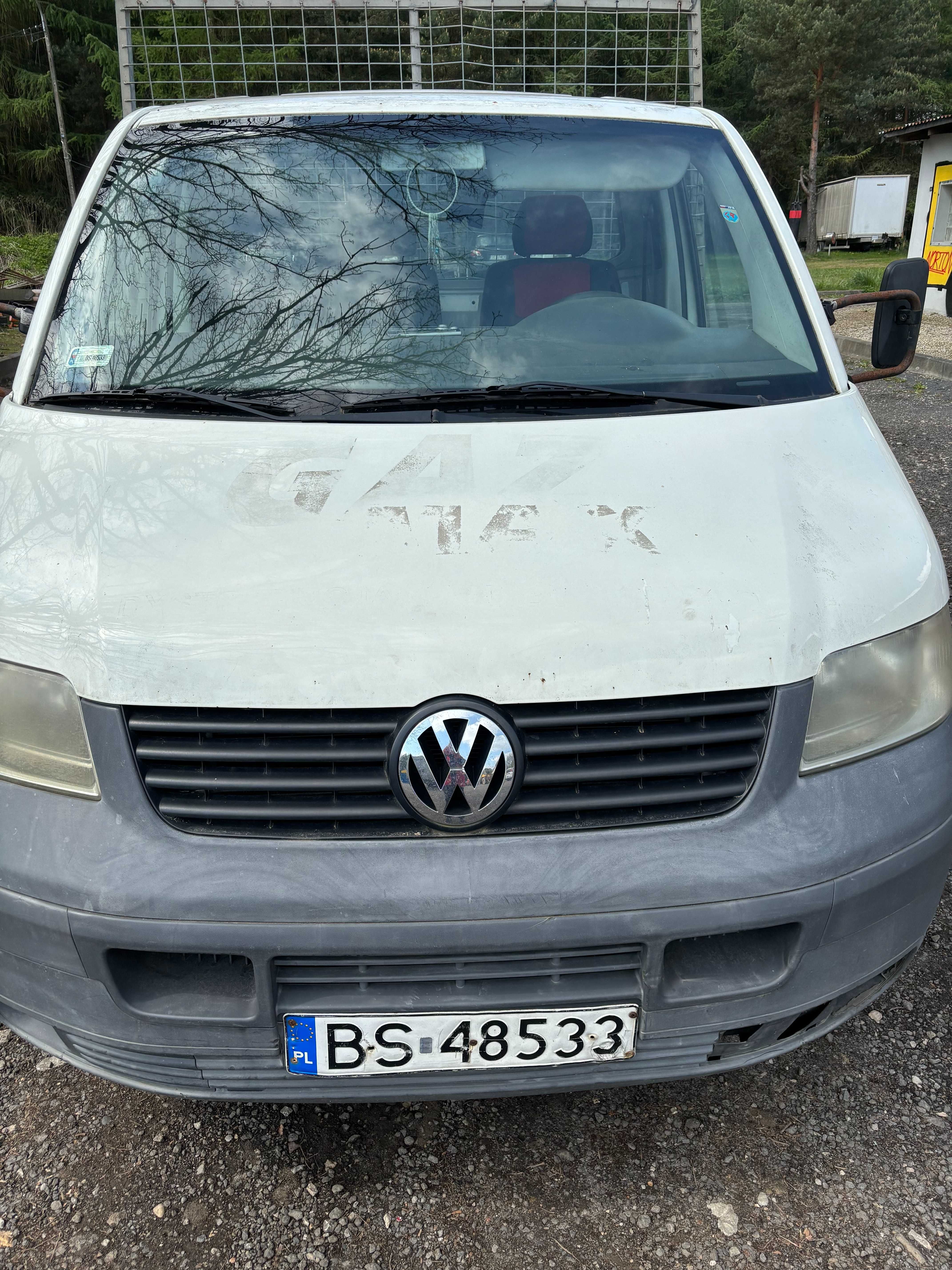 Volkswagen Transporter T5 furgon 2004, 3 osobowy