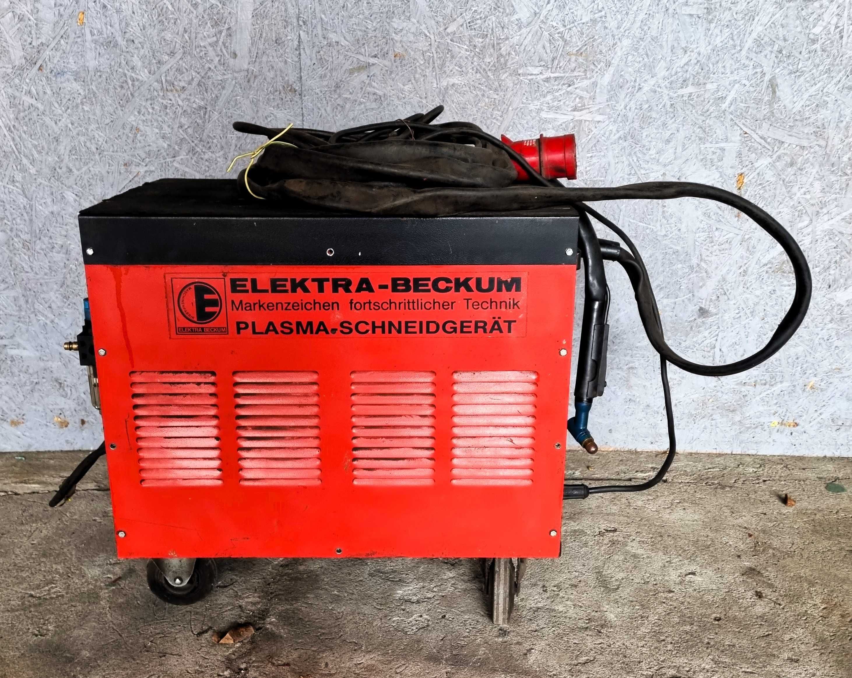 Przecinarka plazmowa Elektra Beckum 600 DP Turbo.