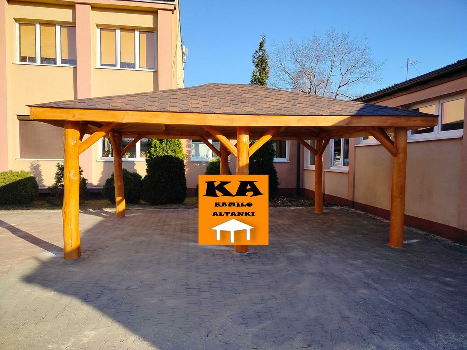 Altanka, Altana, Altanki, Altany na grubym balu ogrodowe