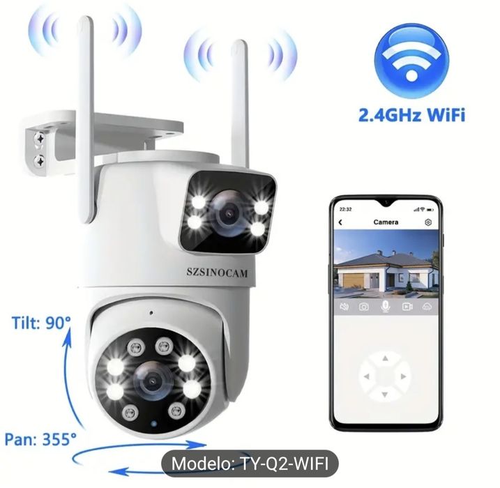 Câmera de vigilância Nova