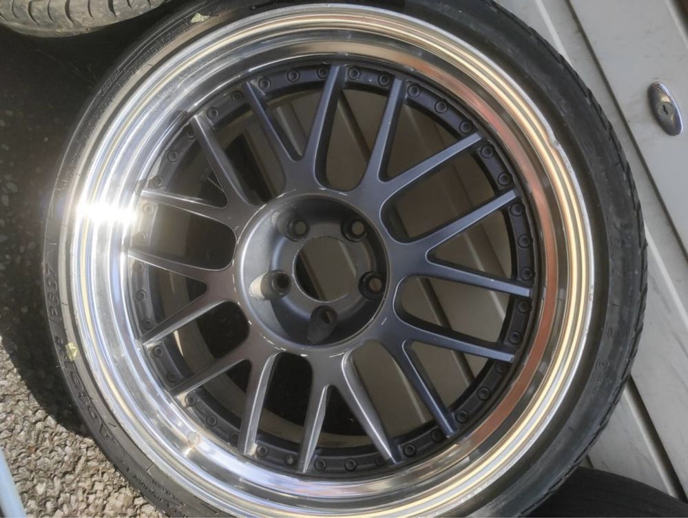 SSR Tanabe MS1 5x114.3 19x8,5 ET25 + 19x9,5 ET30 JDM skręcane