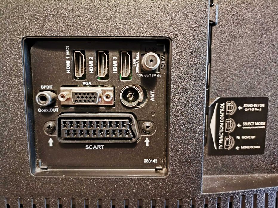 Televisor Toshiba 32” HD (720p) 32W1863DG – NÃO É SMART