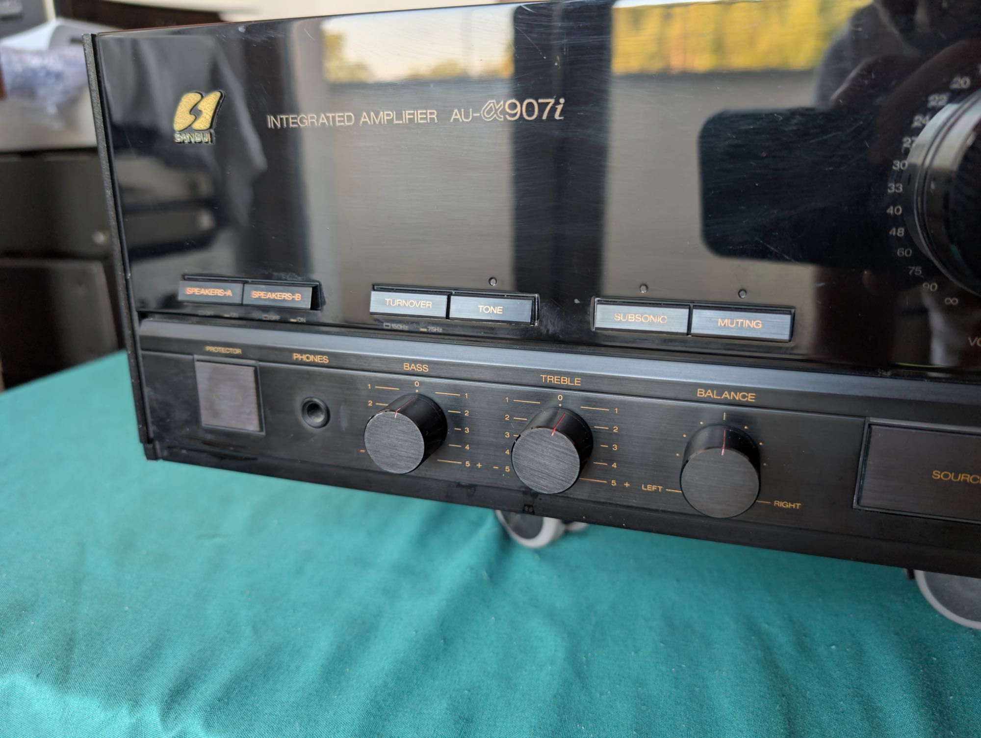 SANSUI AU - a907i wzmacniacz stereo retro vintage high end