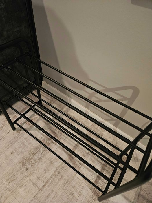 Pudełka z 3 poziomami czarna dom przechowywanie