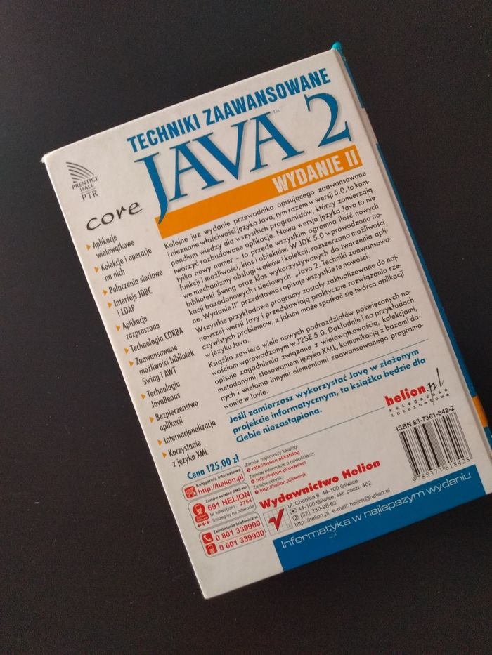 Core Java 2 Technki zaawansowane Horstmann Conell