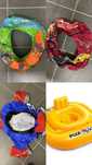 Conjunto boias criança piscina