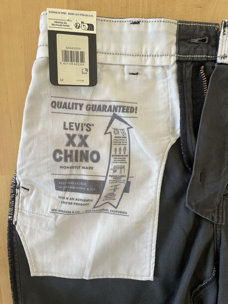 Calções Levi’s XX Chino Authentic 6” W32