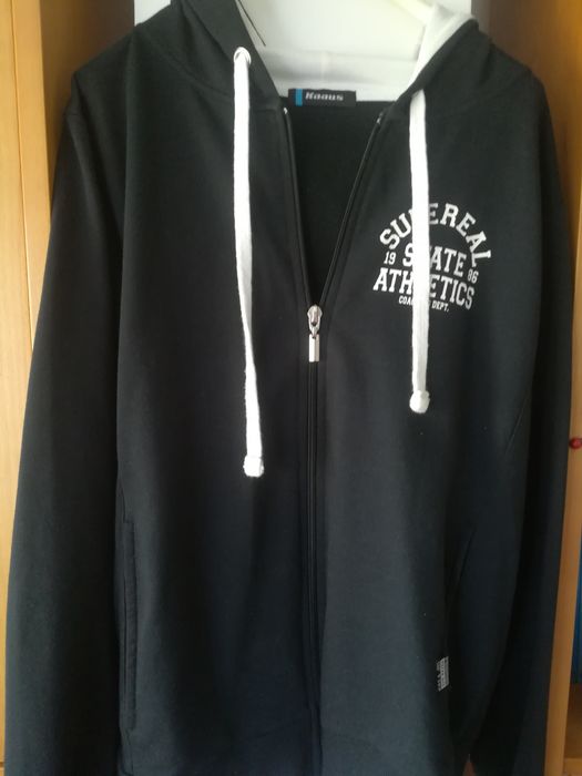 Casaco preto com capuz, kaaus, 12-13y