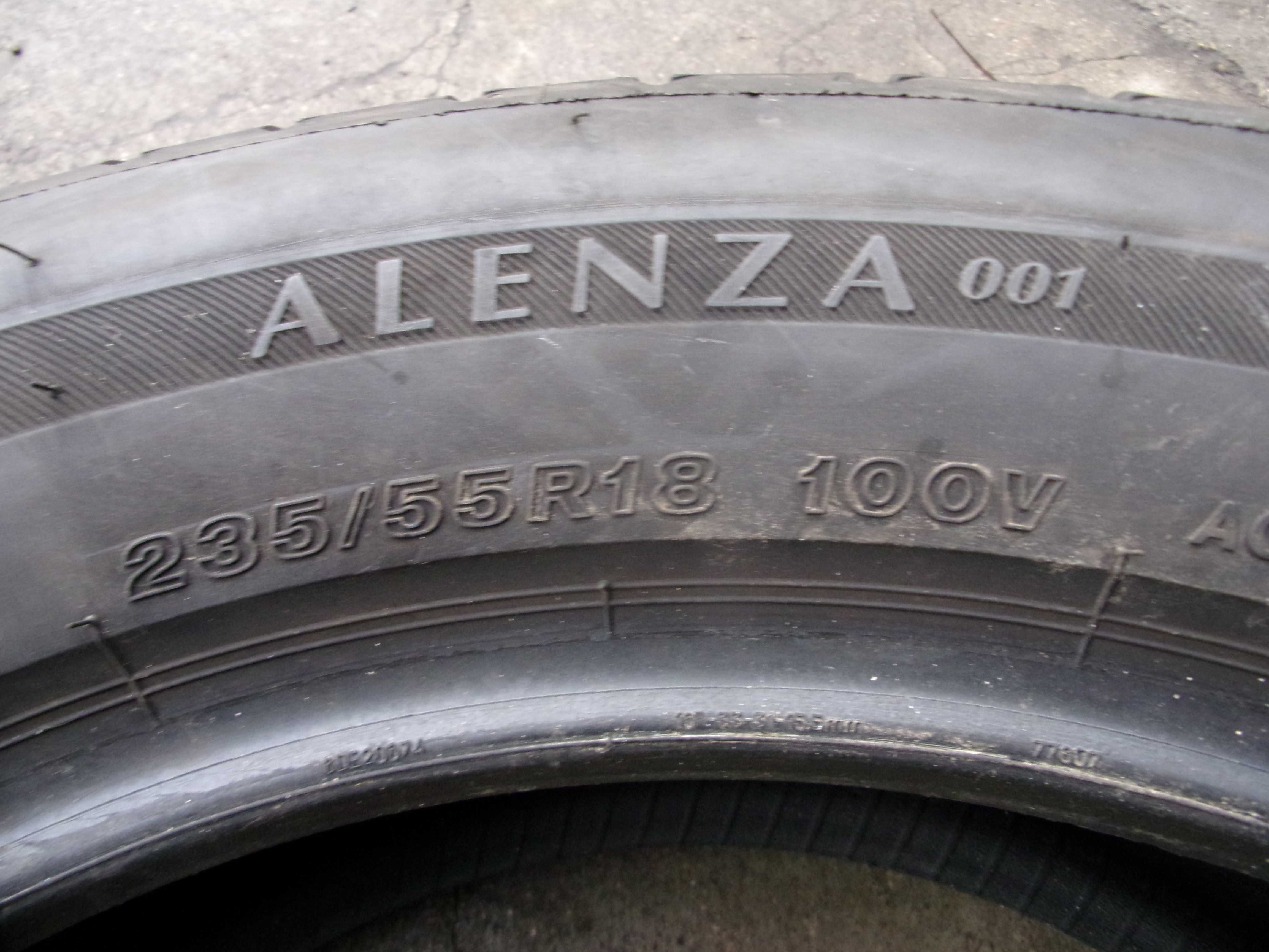 Bridgestone Alenza 001 235/55/18 100V z 2018r ładne!