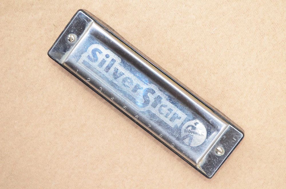 Hohner Silver Star тональность А (ля) губная гармошка диатоническая
