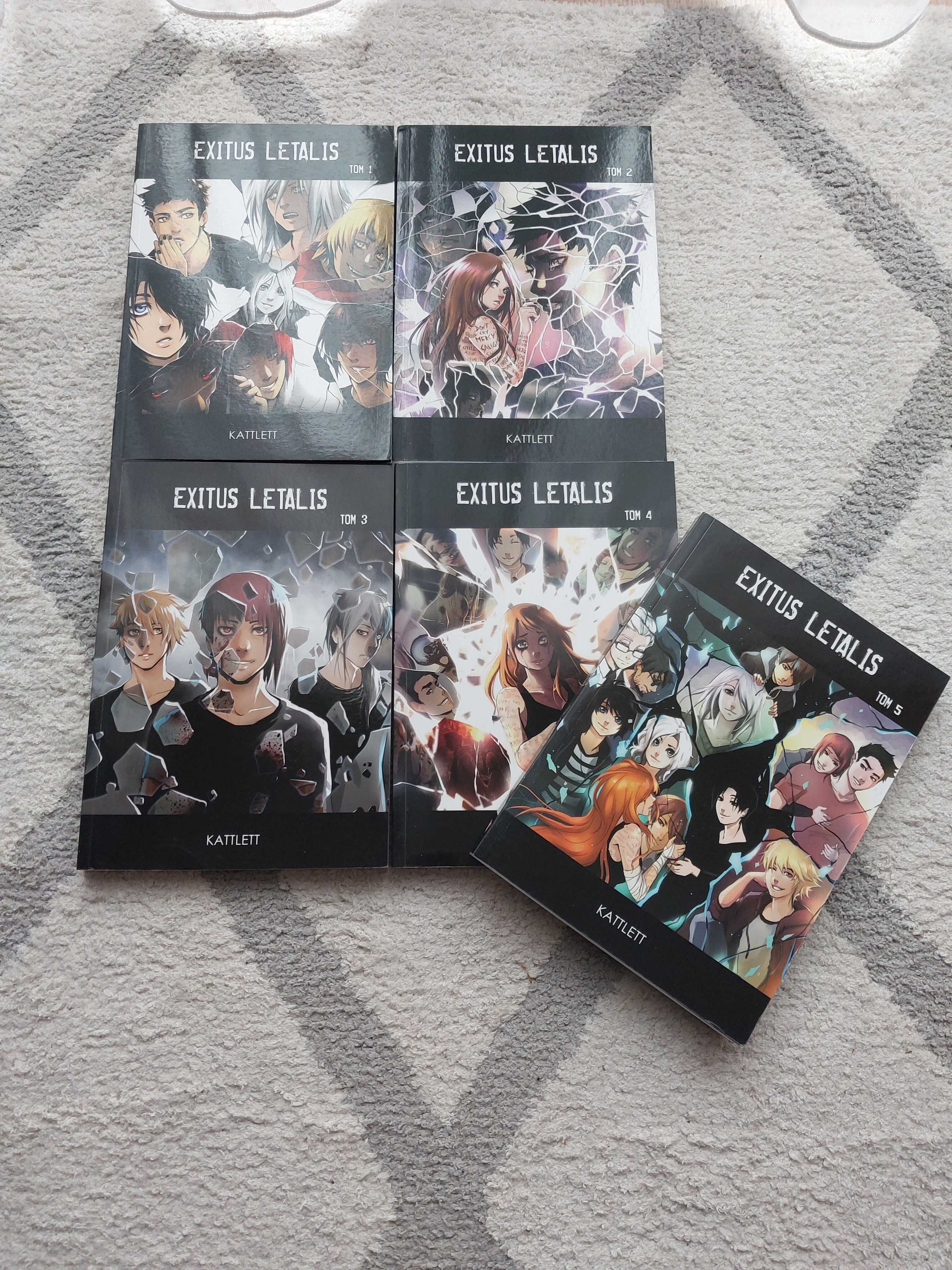 Manga Exitus Letalis 1-5 Kotori Michalina KattLett Daszuta idealne