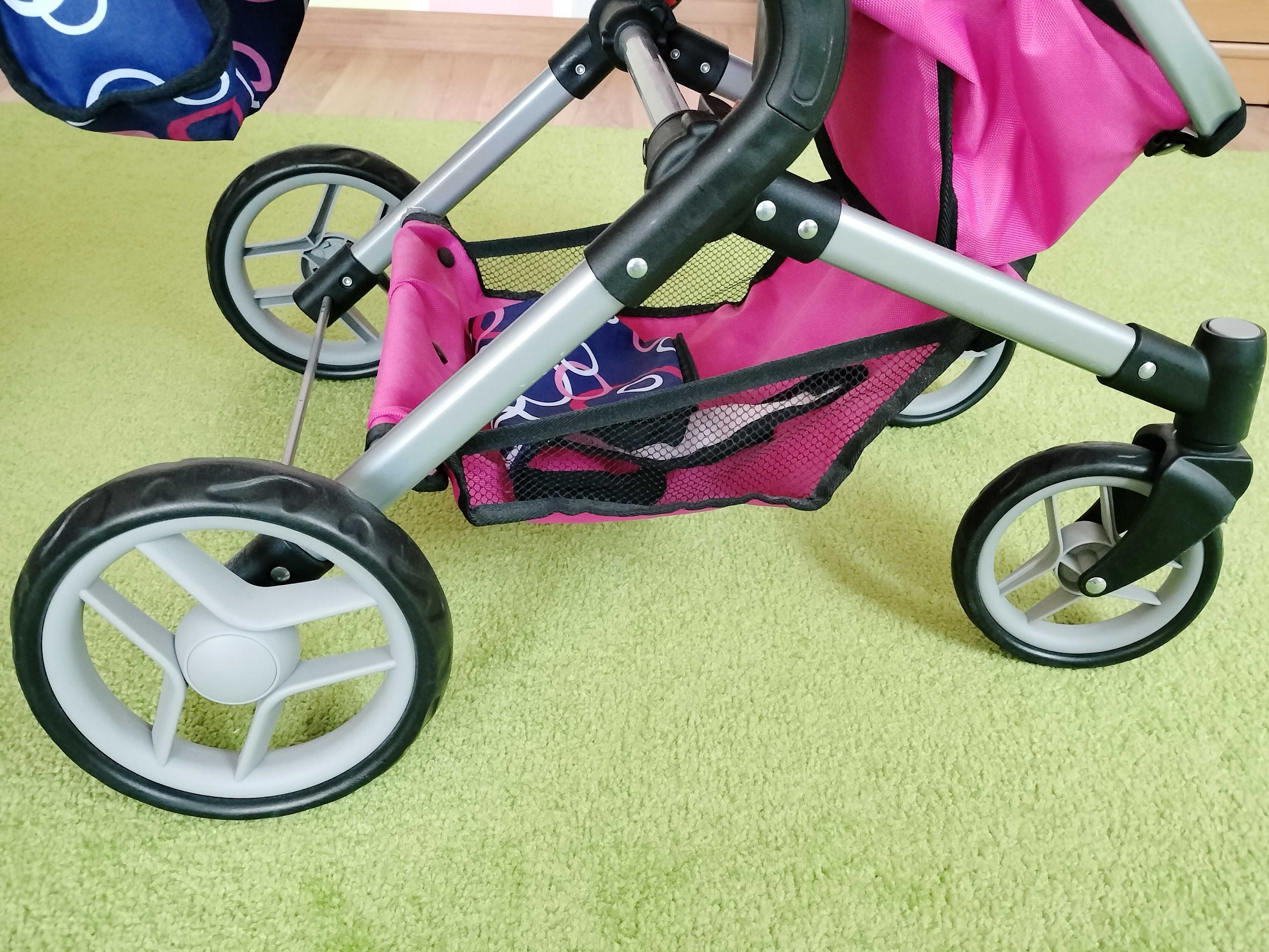 Wózek dla lalek 2w1  j.  nowy
