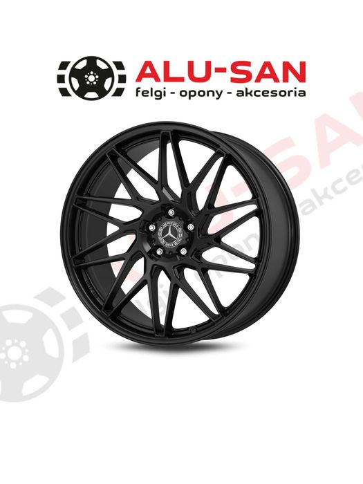 NOWE ALUFELGI 18" MERCEDES BENZ A B C E Klasa CLA - 5x112  Czarny Mat
