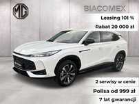 MG EHS Excite AT Plug-in 272KM Rabat 20 000 zł Leasing 101% Zasięg 1000KM