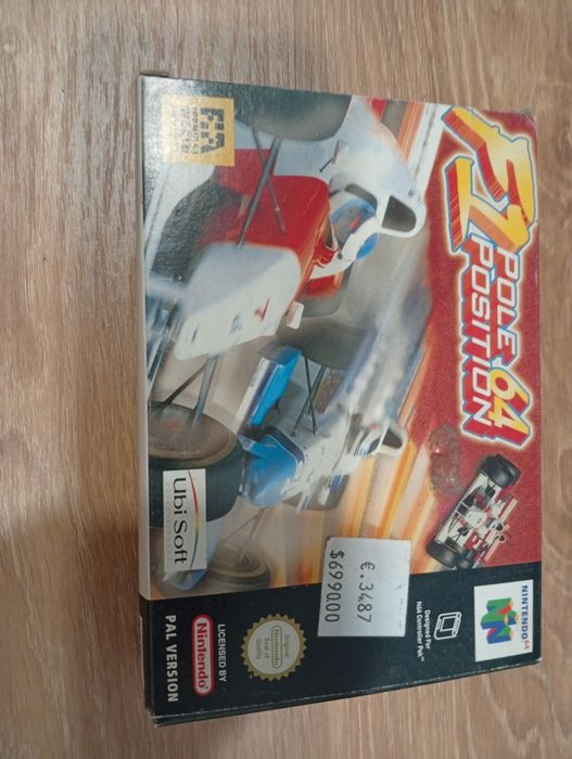 F1 Pole Position 64 Nintendo 64 Completo