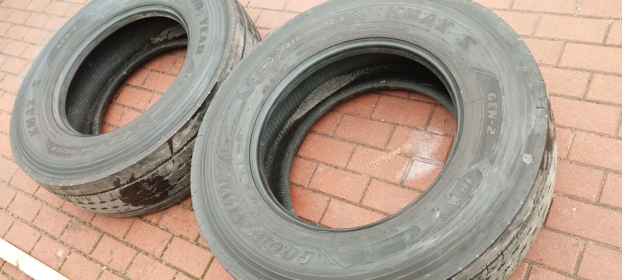 Goodyear 315/70R22.5, 17mm, 2022r, bezNapraw, 315/70/22.5, Wysyłka