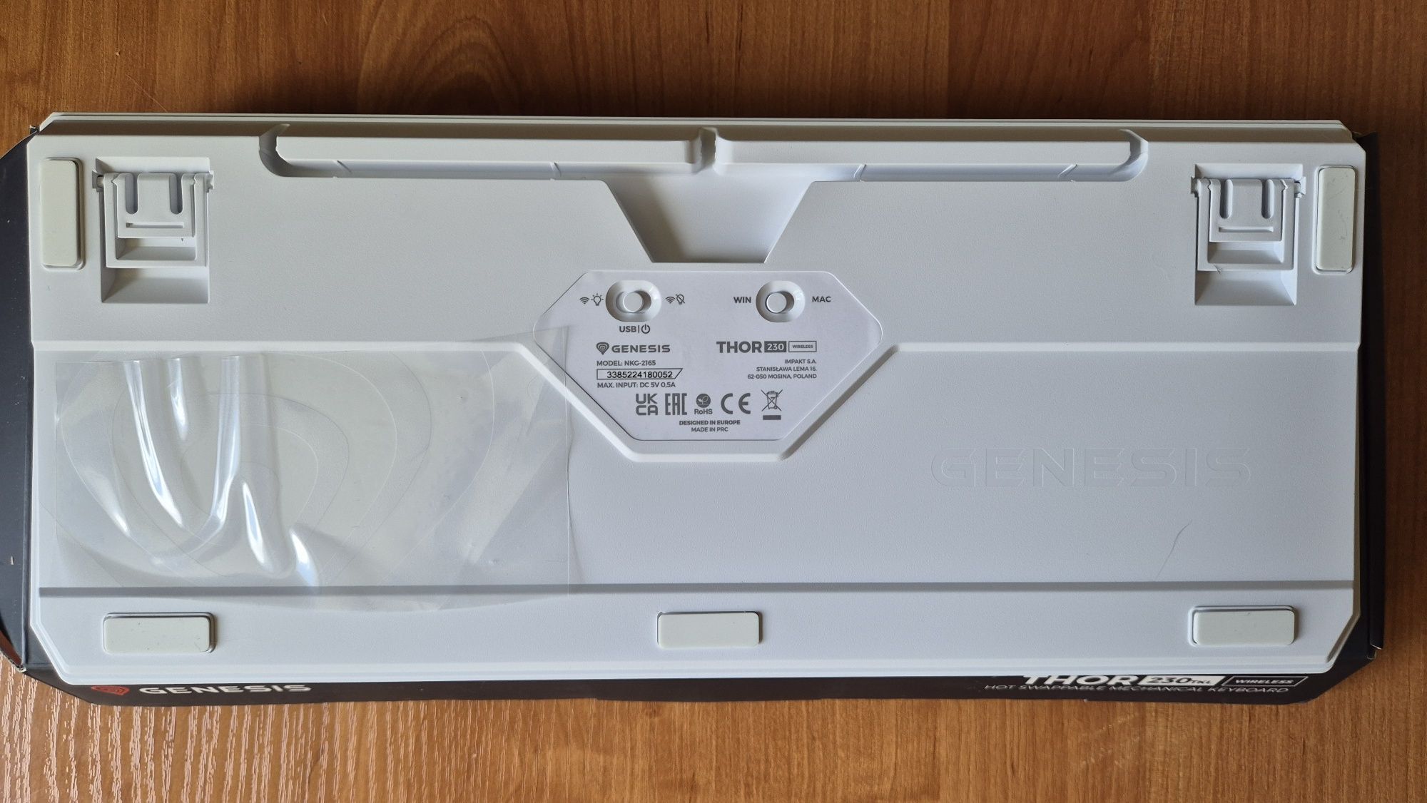 Klawiatura Genesis Thor 230 TKL + gratis + wszystko pójdzie na kotki