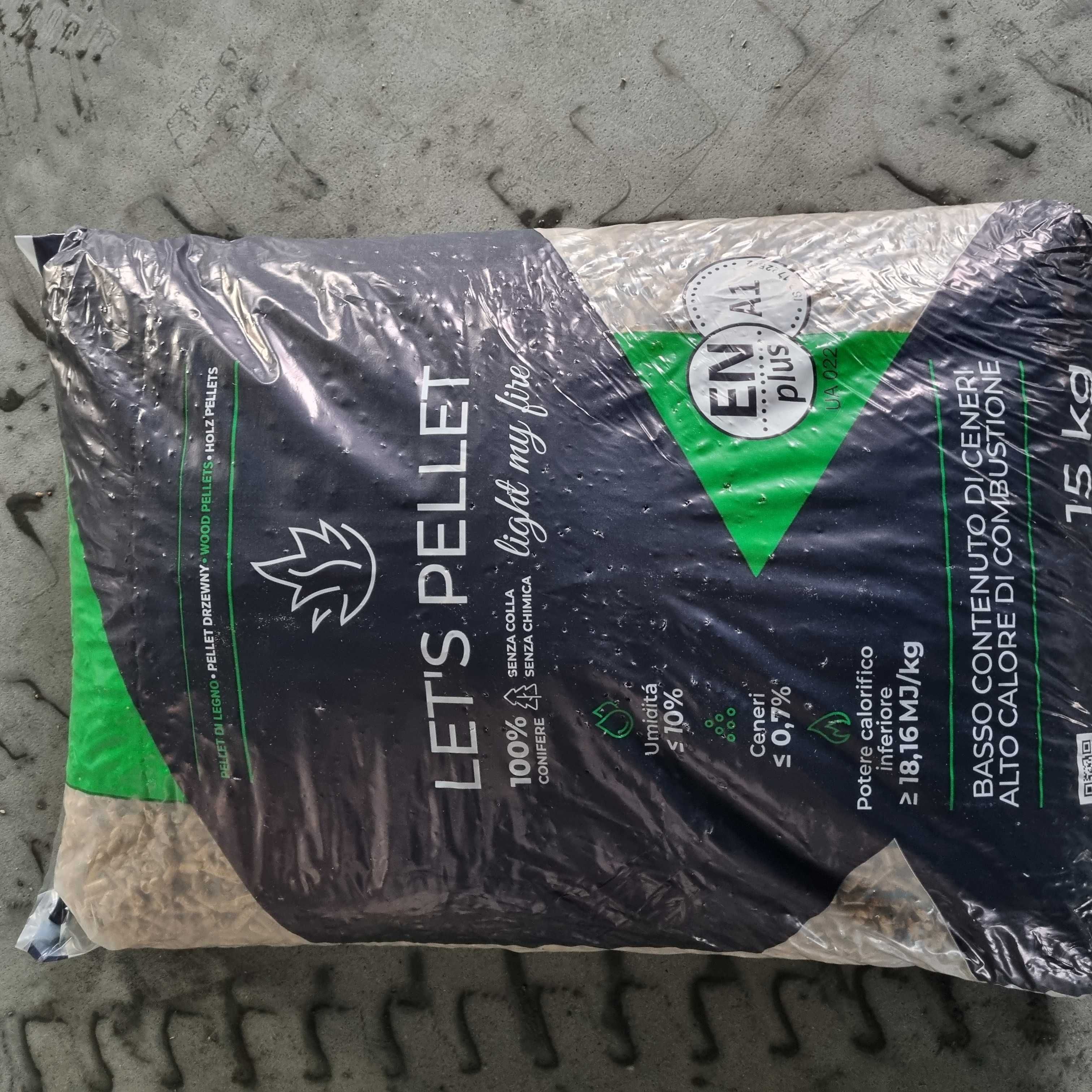 Pellet drzewny ECO pellet, Lets Pellet , Olczyk i wiele innych !!!