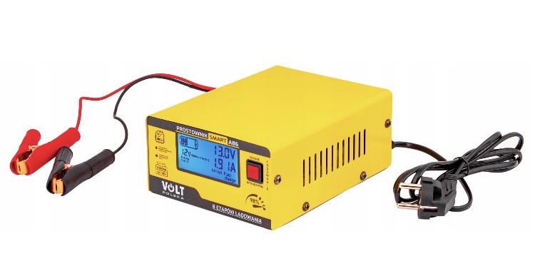 Зарядний пристрій Volt Polska A86 15A Зарядне для акумуляторів 12v