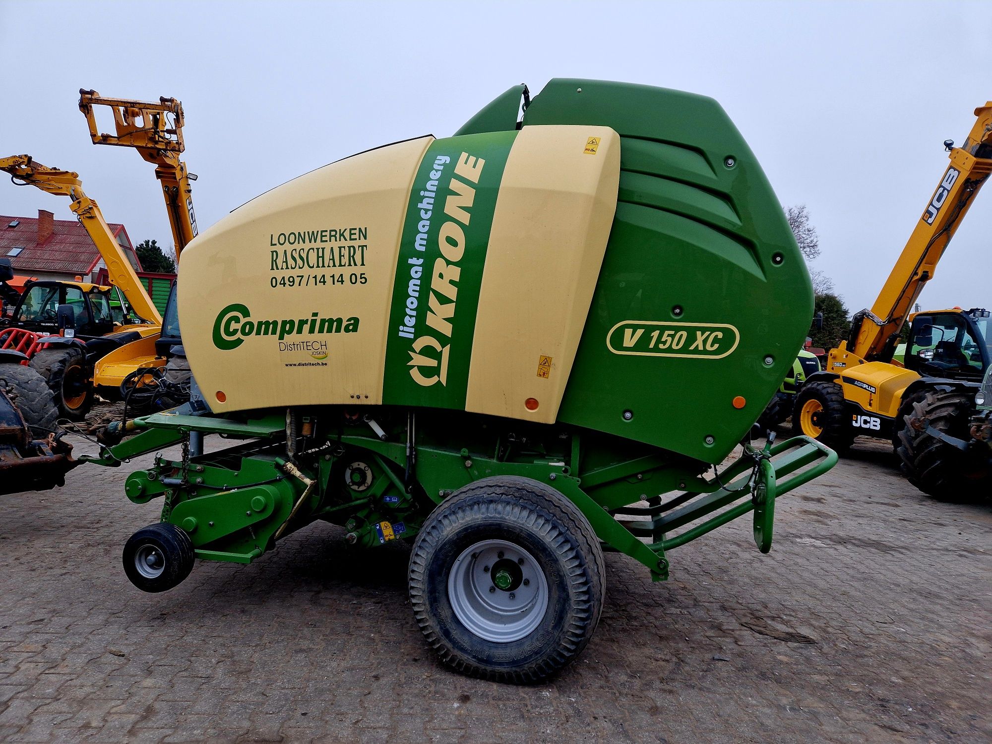 Krone Comprima V 150 XC 2012 Super Stan rotor noże siatka Orginał