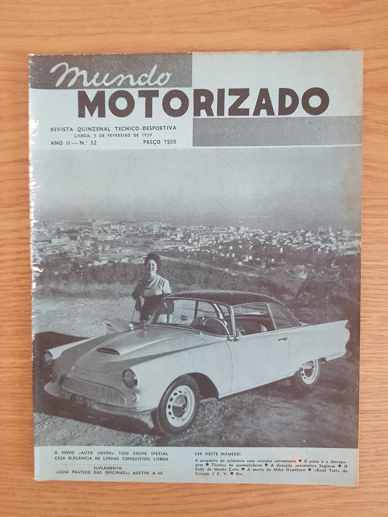 Revista Mundo Motorizado Nº32 (Ano:1959)