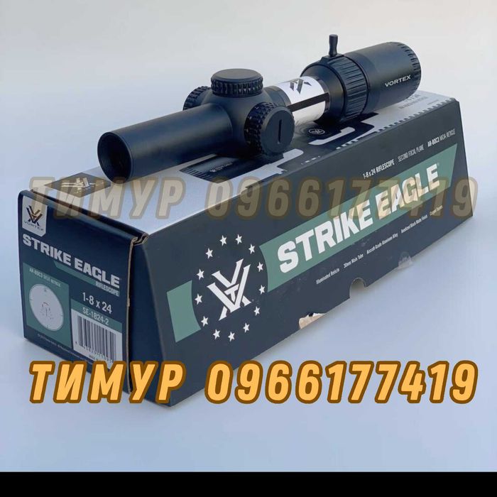 Оптический прицел Vortex Strike Eagle 1-8x24 SFP с сеткой AR-BDC3 ориг