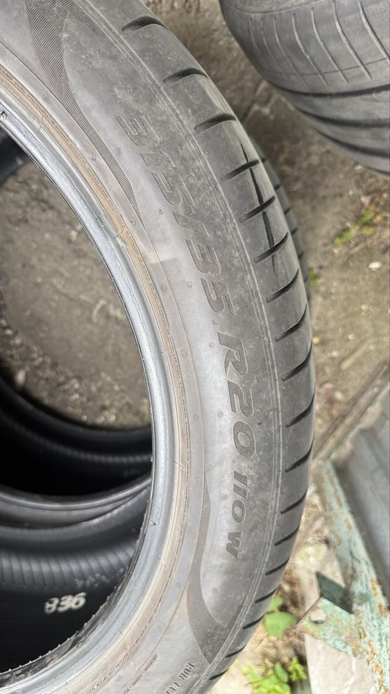 Шини різноширокі на BMW X5 Pirelli 275 40r20, 315 35 r20 різноширокі
