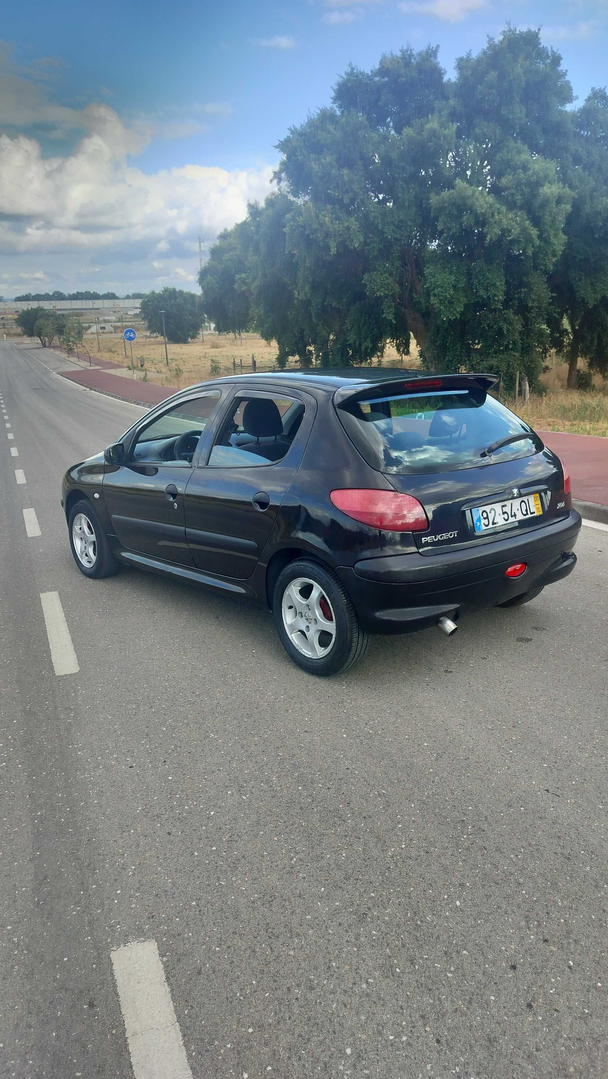 Peugeot 206 Preto
