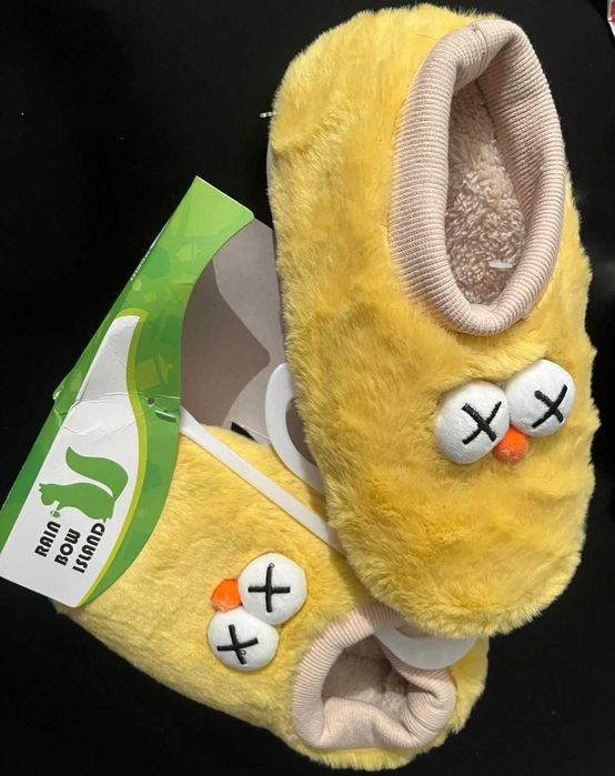 R-Island Kapcie pluszowe Kaczka NOWE 36/37 22cm