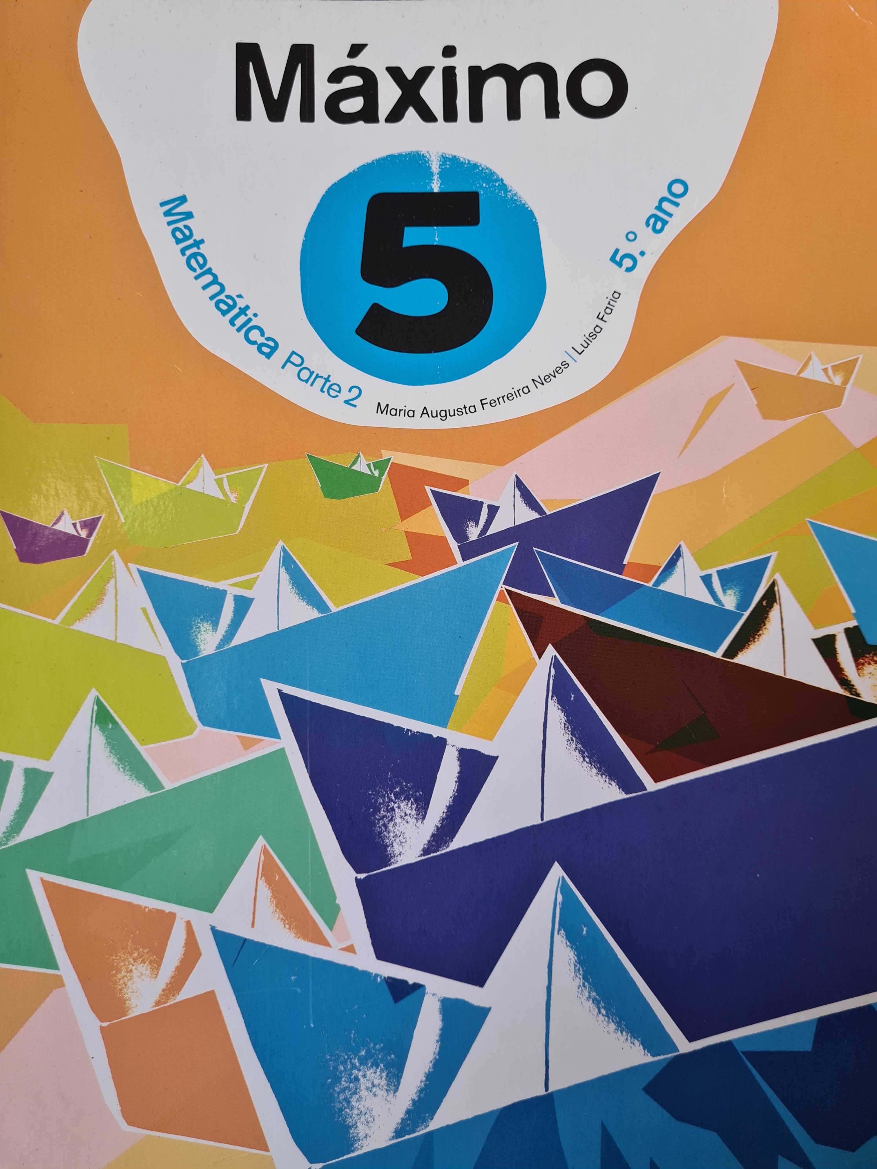 Máximo 5 -Manual de matemática 5º ano