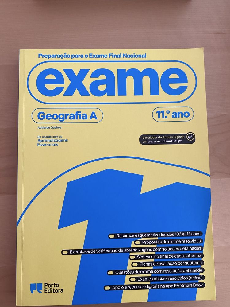 Livros preparaçao exames 11 ano