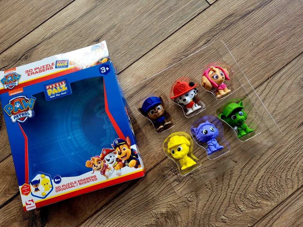 Puzzle 3d figurki zapachowe Psi Patrol Paw patrol