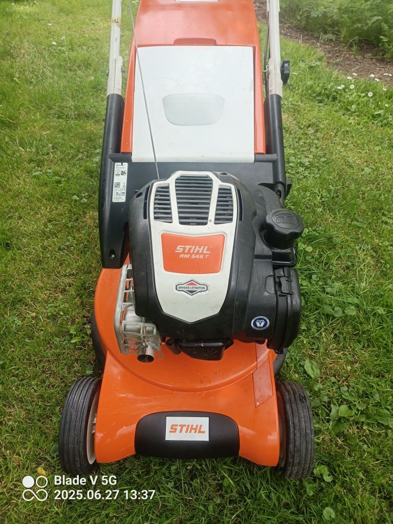 Kosiarka Stihl rm 545, viking, Briggs, naped