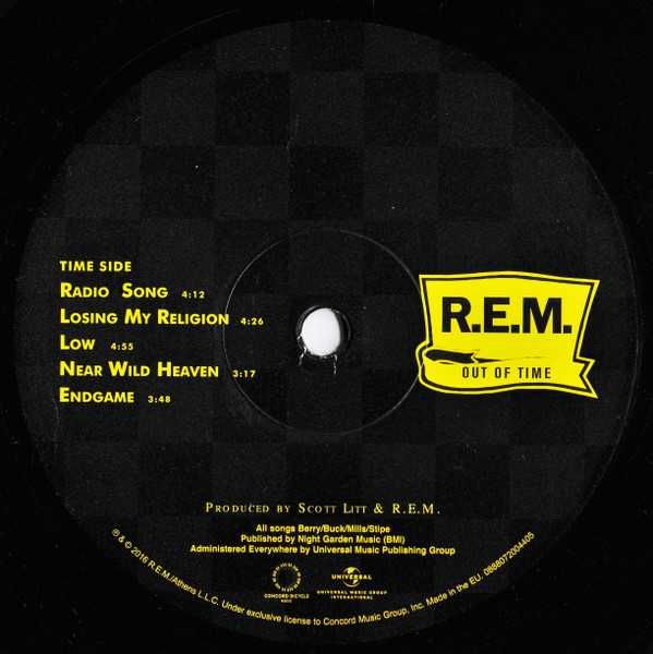 R.E.M. – Out Of Time  1lp vinyl