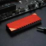 Radiator Jonsbo M.2 – chłodzenie do dysku SSD czerwony