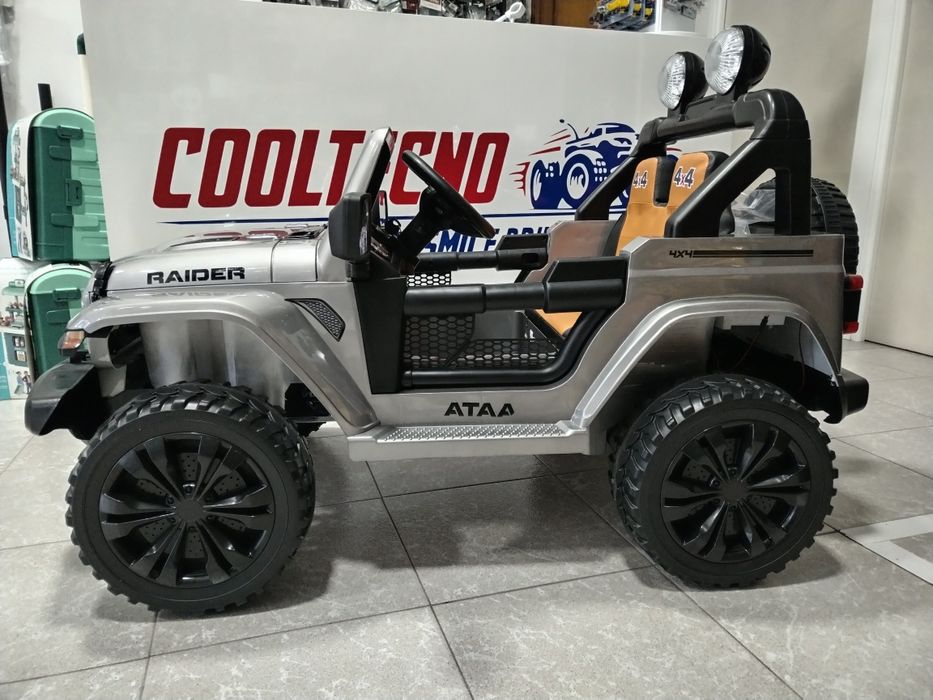 Jipe elétrico criança 12v 4 motores