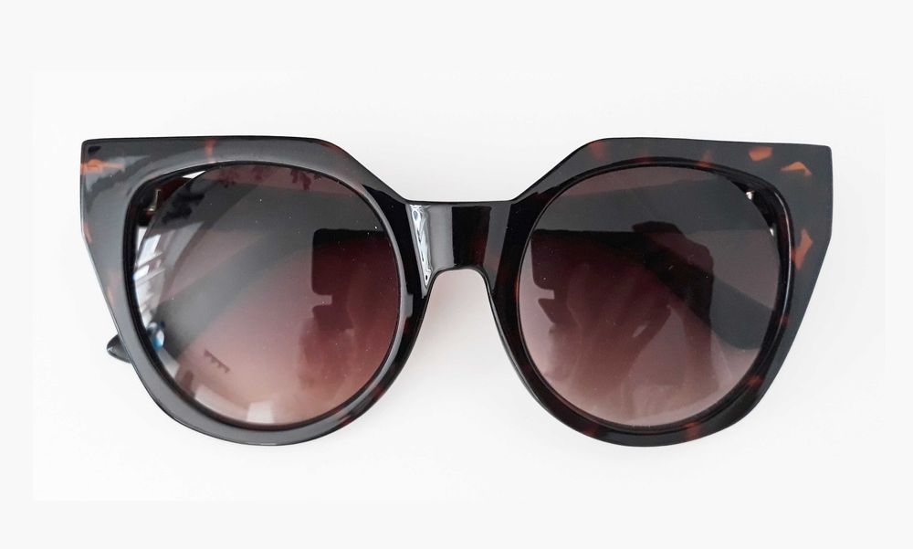 GUESS Oryginalne Damskie Okulary Przeciwsloneczne UV Hepburn Kocie