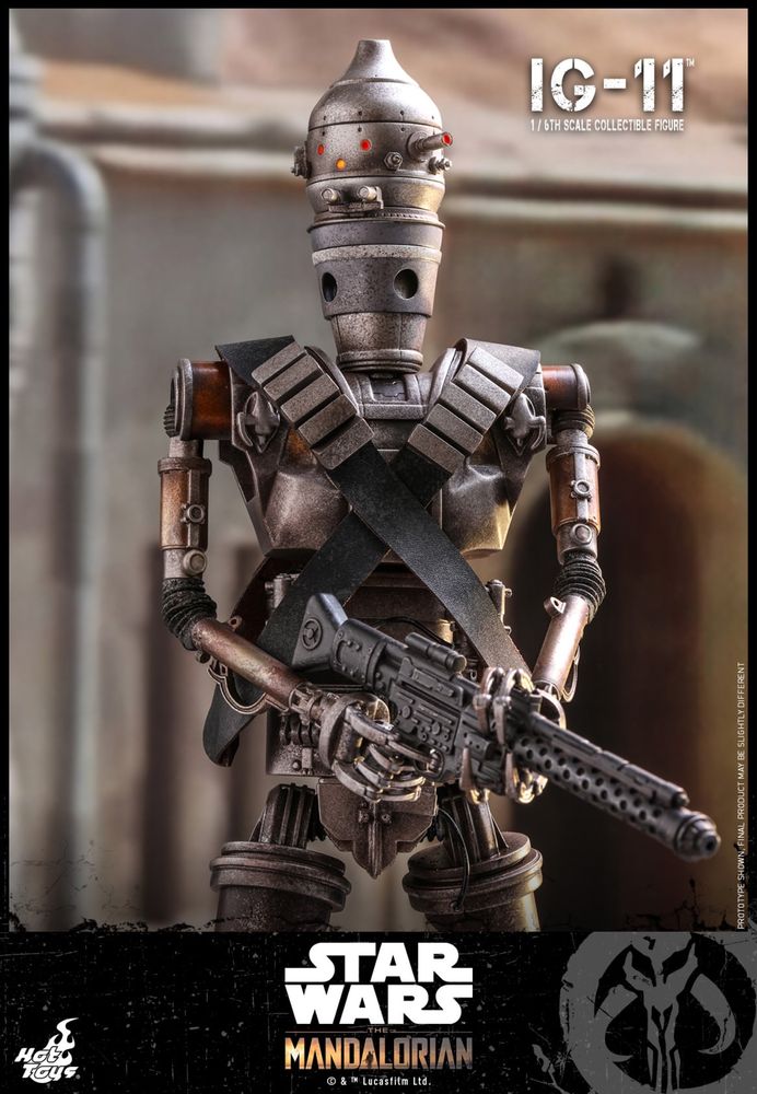 Фигурка 1/6 hot toys tms 08 THE MANDALORIAN – IG-11 star wars