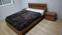 Cama Casal Moderna c/ cabeceiras