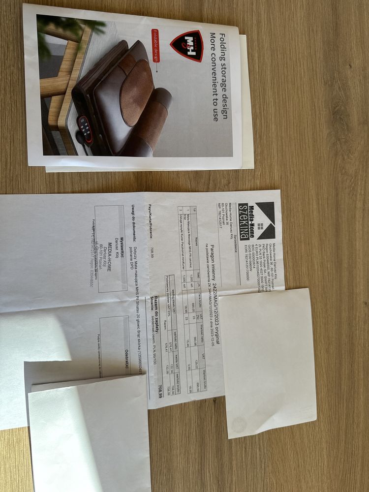 Mata masująca na całe ciało MHS P8 masażer