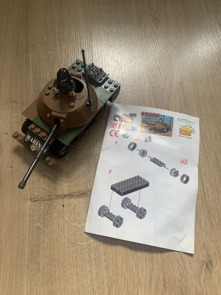 Klocki Cobi Small Army 2102 Sword Light Tank Mała Armia