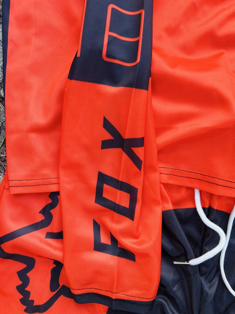 Fox 180 Strój MTB XL Downhill XXL Enduro Cross DH Koszulka Spodnie