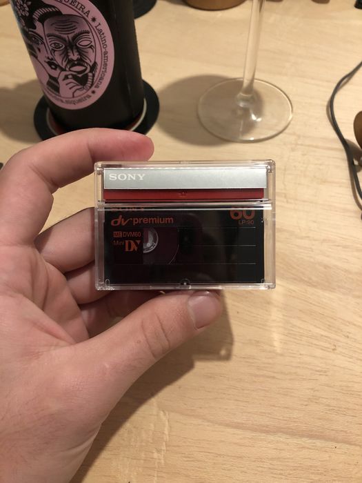 Fita MiniDV premium nova!