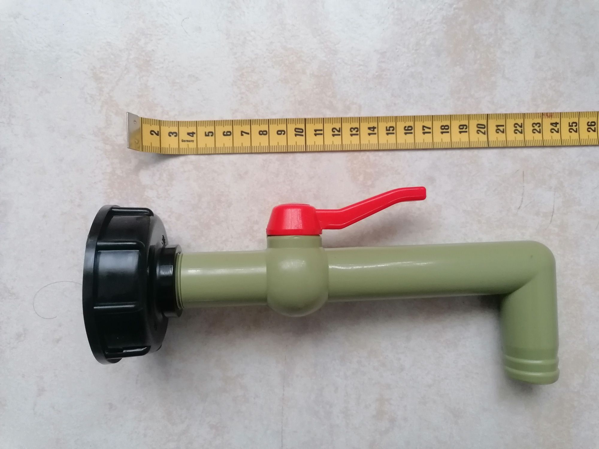 Adaptador NOVO com torneira plástico IBC