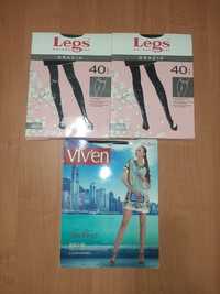 Колготки новые 20 den (Viv'en) и 40 den (Legs). 3й размер