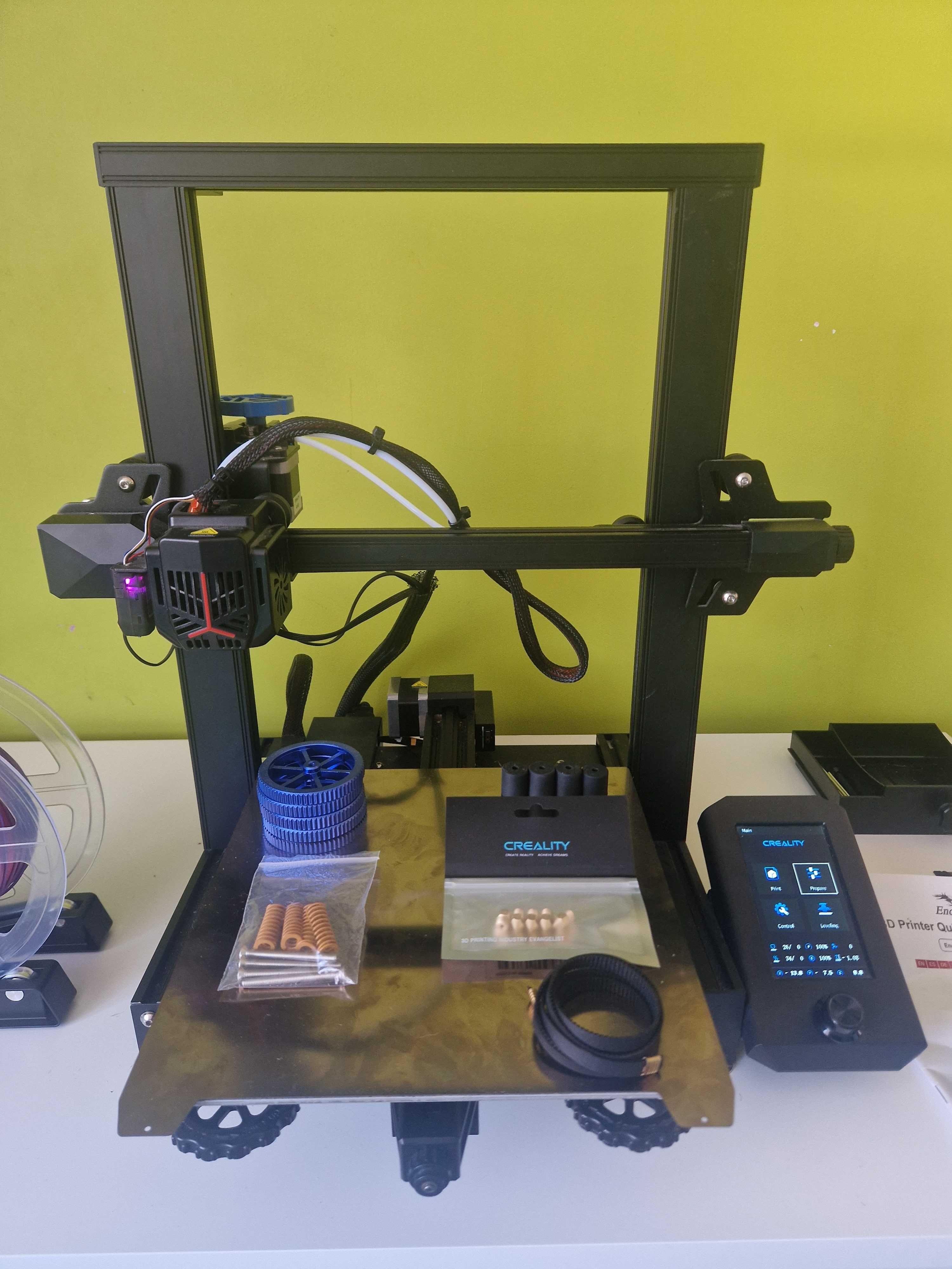 Drukarka 3d ender 3v2 neo Z akcesoriami